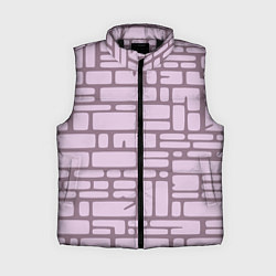 Женский жилет Кирпичная кладка, цвет: 3D-черный
