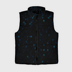 Женский жилет Color dark blue khaki, цвет: 3D-черный