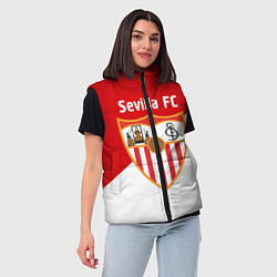Женский жилет Sevilla FC, цвет: 3D-черный — фото 2