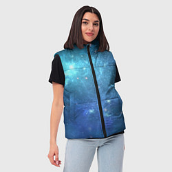 Женский жилет Космос, цвет: 3D-красный — фото 2