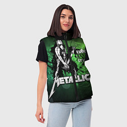 Женский жилет Metallica: Robert Trujillo, цвет: 3D-красный — фото 2
