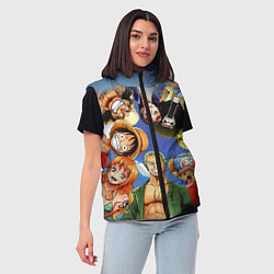 Женский жилет One Piece, цвет: 3D-светло-серый — фото 2