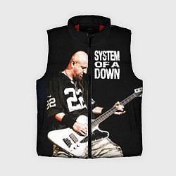 Женский жилет System of a Down, цвет: 3D-красный