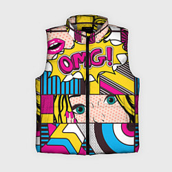 Женский жилет POP ART