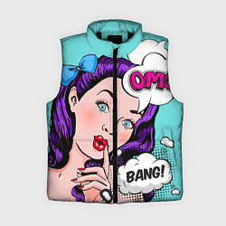 Женский жилет PO ART, цвет: 3D-черный