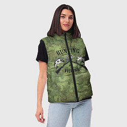 Женский жилет Hunting & Fishing, цвет: 3D-черный — фото 2