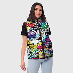 Женский жилет Bombing, цвет: 3D-красный — фото 2