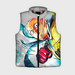 Женский жилет One Punch Man Rage, цвет: 3D-красный