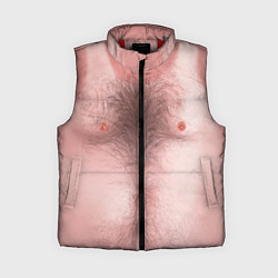 Женский жилет Загорелый торс, цвет: 3D-красный