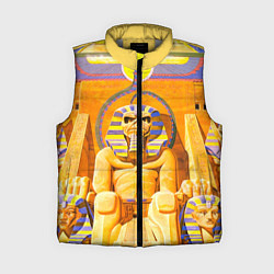 Женский жилет Iron Maiden: Pharaon, цвет: 3D-светло-серый