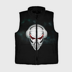 Женский жилет Пиратская станция, цвет: 3D-черный