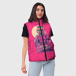 Женский жилет If juking hate these people, цвет: 3D-красный — фото 2
