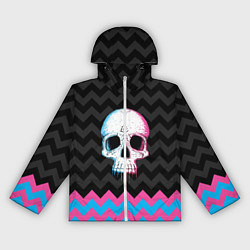 Женская ветровка Colored Skull