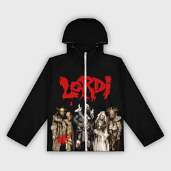Ветровка с капюшоном женская LORDI, цвет: 3D-белый