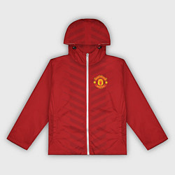 Женская ветровка Manchester United: Red Lines