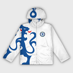 Ветровка с капюшоном женская FC Chelsea: White Lion, цвет: 3D-белый