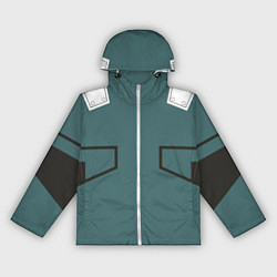 Ветровка с капюшоном женская MHA IZUKU MIDORIYA, цвет: 3D-белый