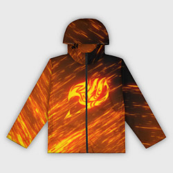 Ветровка с капюшоном женская NATSU DRAGNEEL, цвет: 3D-черный