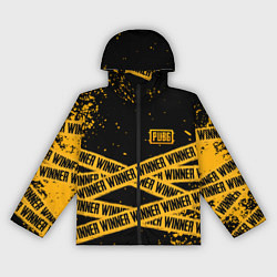 Ветровка с капюшоном женская PUBG: Only Winner, цвет: 3D-черный