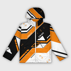 Ветровка с капюшоном женская CS:GO Asiimov Inverted, цвет: 3D-белый