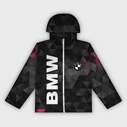Ветровка с капюшоном женская BMW: Polygon, цвет: 3D-белый