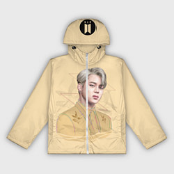 Ветровка с капюшоном женская Park Jimin, цвет: 3D-белый