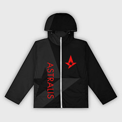 Ветровка с капюшоном женская Astralis: Dark Style, цвет: 3D-белый