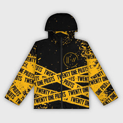 Ветровка с капюшоном женская 21 Pilots: Black Levitate, цвет: 3D-черный
