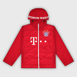 Ветровка с капюшоном женская FC Bayern: Home 19-20, цвет: 3D-белый