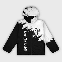 Ветровка с капюшоном женская ЧЁРНЫЙ КЛЕВЕР, цвет: 3D-черный