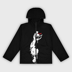 Ветровка с капюшоном женская MONOKUMA, цвет: 3D-черный