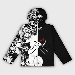 Ветровка с капюшоном женская Monokuma, цвет: 3D-белый