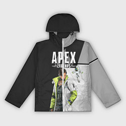 Ветровка с капюшоном женская Apex Legends, цвет: 3D-белый