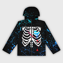 Ветровка с капюшоном женская UNDERTALE, цвет: 3D-черный