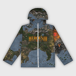 Ветровка с капюшоном женская ГЕРОИ 3, цвет: 3D-белый