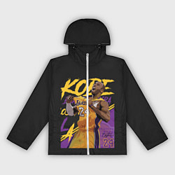 Ветровка с капюшоном женская Kobe Bryant, цвет: 3D-белый