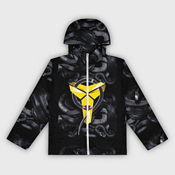 Ветровка с капюшоном женская Los Angeles LakersKobe Bryan, цвет: 3D-белый