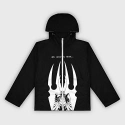 Ветровка с капюшоном женская Hollow Knight, цвет: 3D-белый