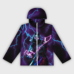 Ветровка с капюшоном женская FORTNITE, цвет: 3D-белый