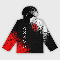 Ветровка с капюшоном женская THE WITCHER, цвет: 3D-черный