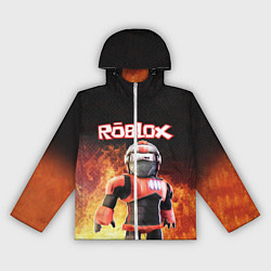 Ветровка с капюшоном женская ROBLOX, цвет: 3D-белый