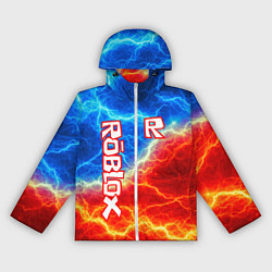 Ветровка с капюшоном женская ROBLOX, цвет: 3D-белый