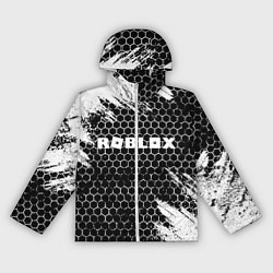 Ветровка с капюшоном женская ROBLOX, цвет: 3D-белый