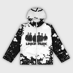 Ветровка с капюшоном женская LINKIN PARKспина, цвет: 3D-белый
