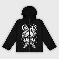 Ветровка с капюшоном женская Carnifex, цвет: 3D-черный