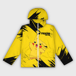 Ветровка с капюшоном женская PIKACHU: PIKA PIKA, цвет: 3D-белый