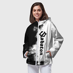 Ветровка с капюшоном женская Sabaton, цвет: 3D-белый — фото 2