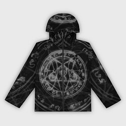 Ветровка с капюшоном женская ПЕНТАГРАММА,, цвет: 3D-черный