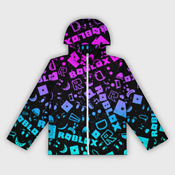 Ветровка с капюшоном женская Roblox, цвет: 3D-белый
