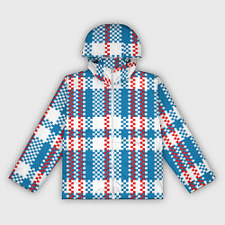 Ветровка с капюшоном женская Челнок, цвет: 3D-белый